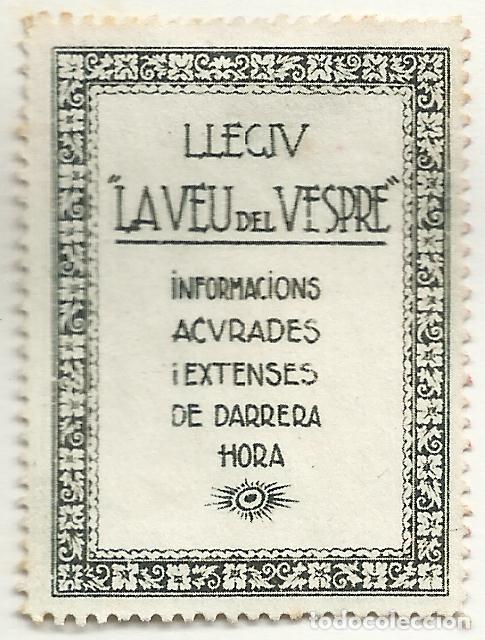 Sellos: LLEGIU LA VEU DEL VESPRE nuevo(*) - Foto 1