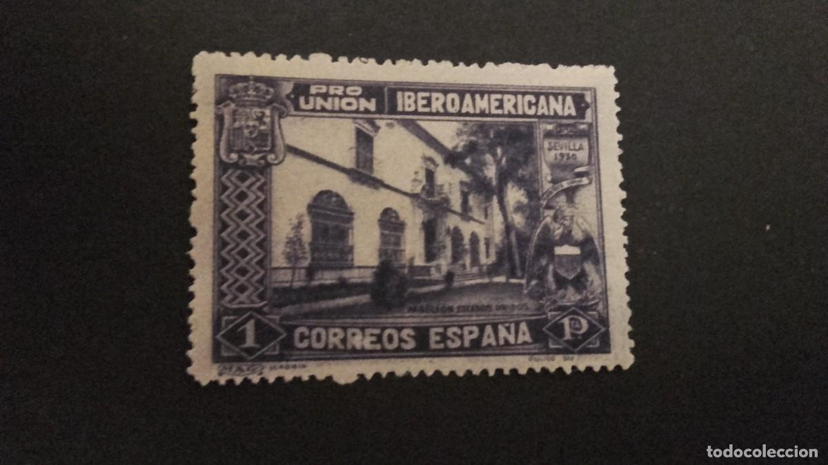 Timbres: ancien timbre Espagne &rdquo; pro union &rdquo;