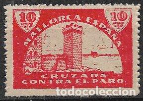Stamps: Sellos locales, Baleares. MALLORCA. FESOFI n&ordm; 48 * * serie A