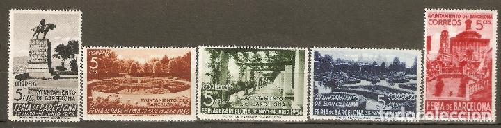 Briefmarken: BARCELONA 1936 EDIFIL 14/18** SIN FIJASELLOS