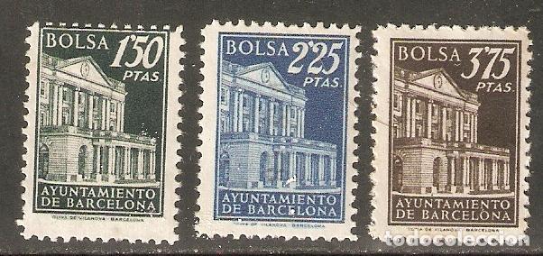 Selos: BARCELONA SERIE DE LA BOLSA SIN FIJASELLOS