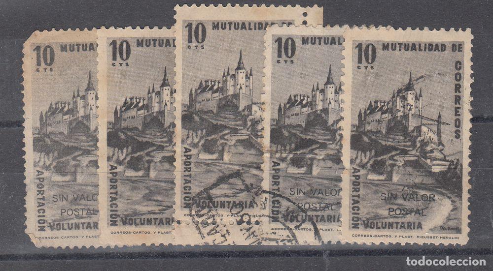 Sellos: 5 VI&Ntilde;ETAS-TELEGRAFOS - Foto 1