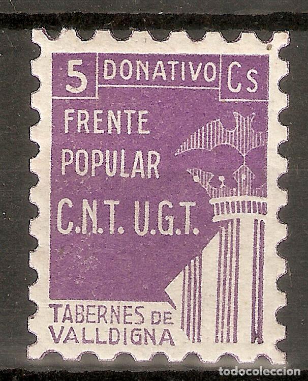 Sellos: LOCALES. TABERNES DE VALLDIGNA NUEVO - Foto 1