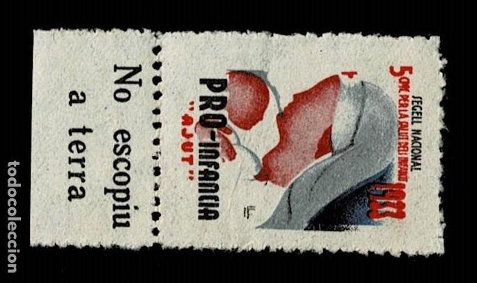 Selos: Guerra Civil Guerra Civil PRO INFANCIA. SEGELL NACIONAL PER LA SALUT DELS INFANTS Any 1933, NO ESCOP