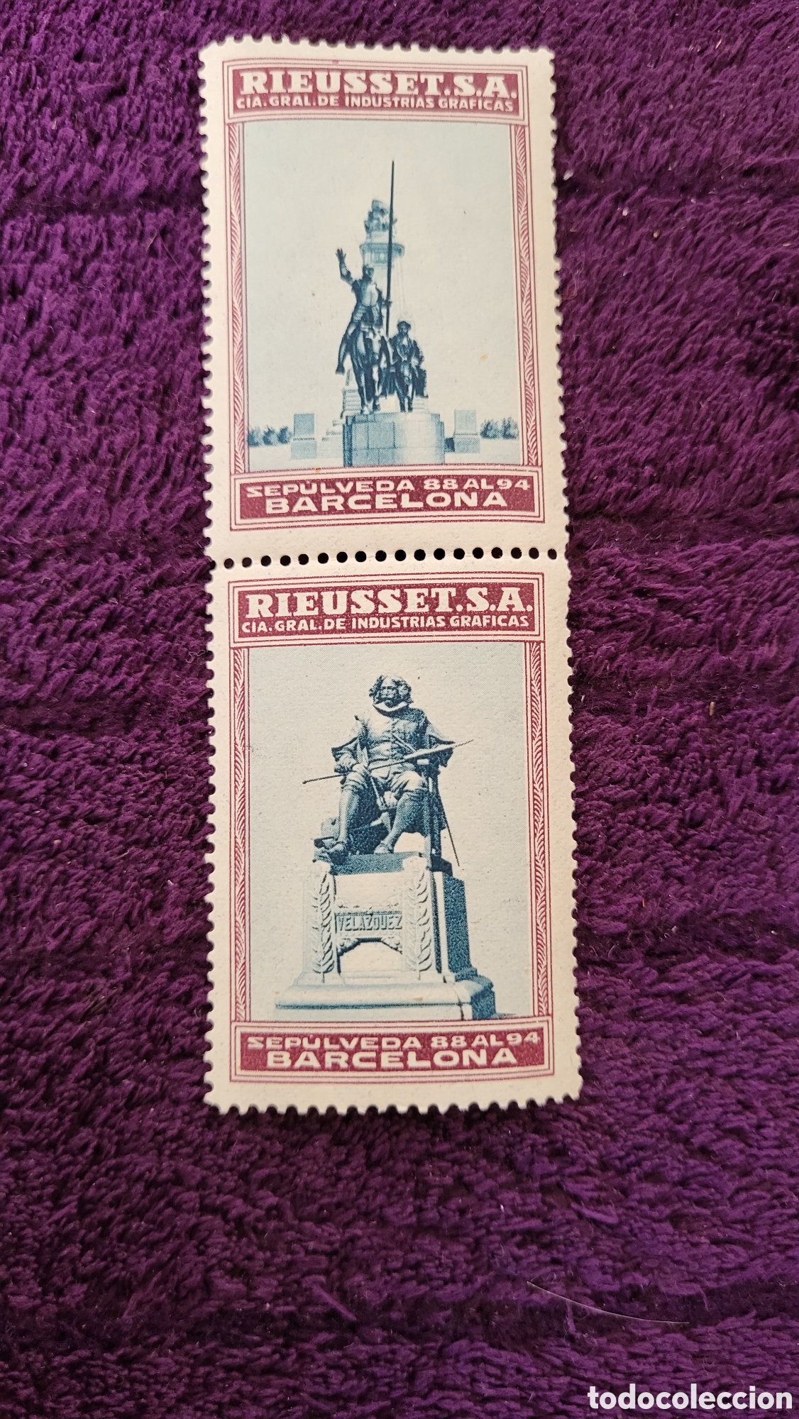 Selos: Sellos Rieusset S.A.Barcelona