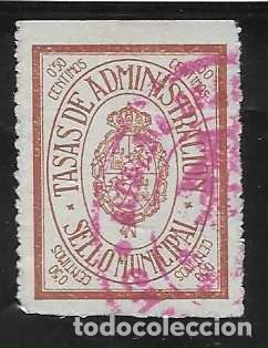 Briefmarken: LOGRO&Ntilde;A, 50 CTS-I SELLO MUNICIPAL-, VER FOTO