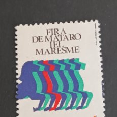 Sellos: VIÑETA DE MATARÓ. BARCELONA. 1972.