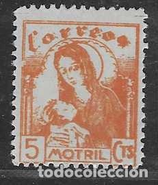 Stamps: MOTRI, 5 CTS,- -CORREOS-.- VER FOTO