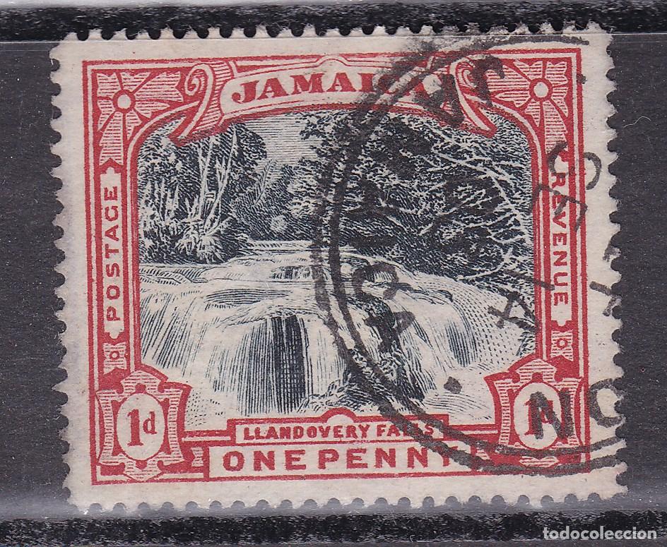 Selos: AA15-Sello JAMAICA con PUBLICIDAD FILATELIA al Dorso