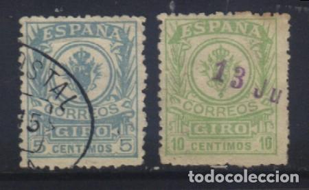 Sellos: S-09676- DOS DE GIRO POSTAL. - Foto 1