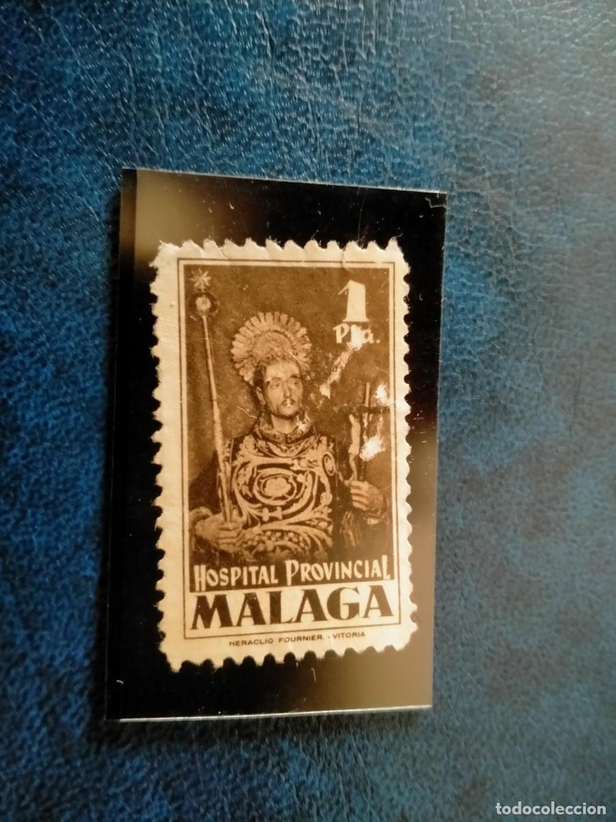 Sellos: sello de malaga raro - Foto 1