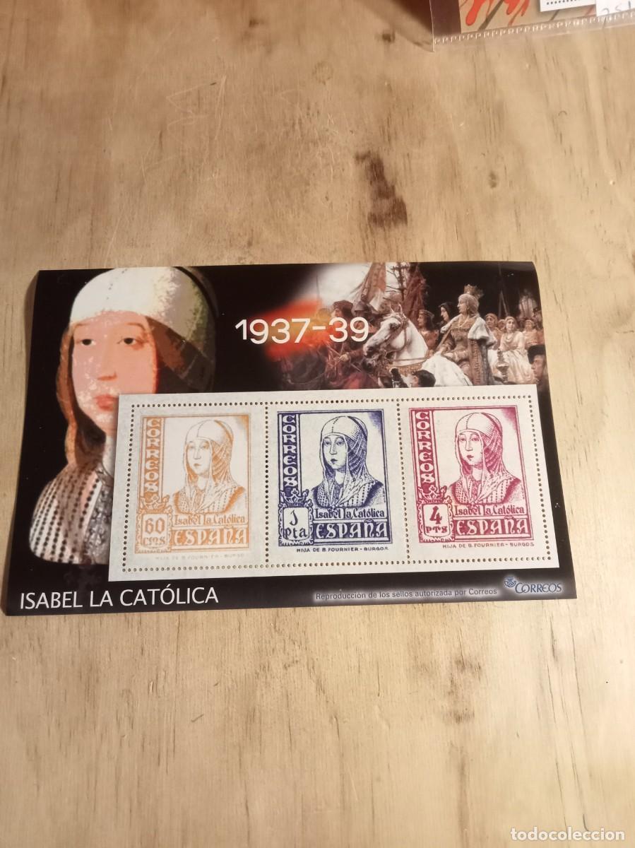 Stamps: Hojita reproducci&oacute;n autorizada sellos guerra civil