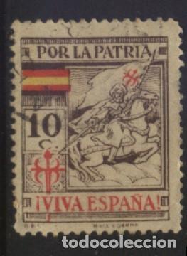 Stamps: S-09786- A CORU&Ntilde;A. POR LA PATRIA. VIVA ESPA&Ntilde;A.