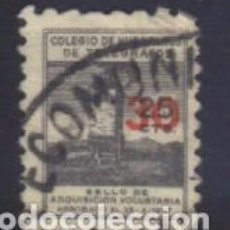 Sellos: S-09811- COLEGIO DE HUERFANOS DE TELEGRAFOS. SOBRECARGADO.