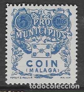 Stamps: COIN-MALAGA- 5 CTS., - PRO COIN-. VER FOTOS