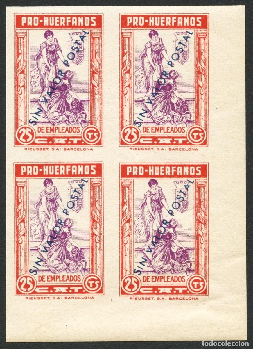 Briefmarken: VI&Ntilde;ETA, PRO HU&Eacute;RFANOS, COMPA&Ntilde;&Iacute;A ARRENDATARIA TABACOS, VALOR: 25 C&Eacute;NTIMOS