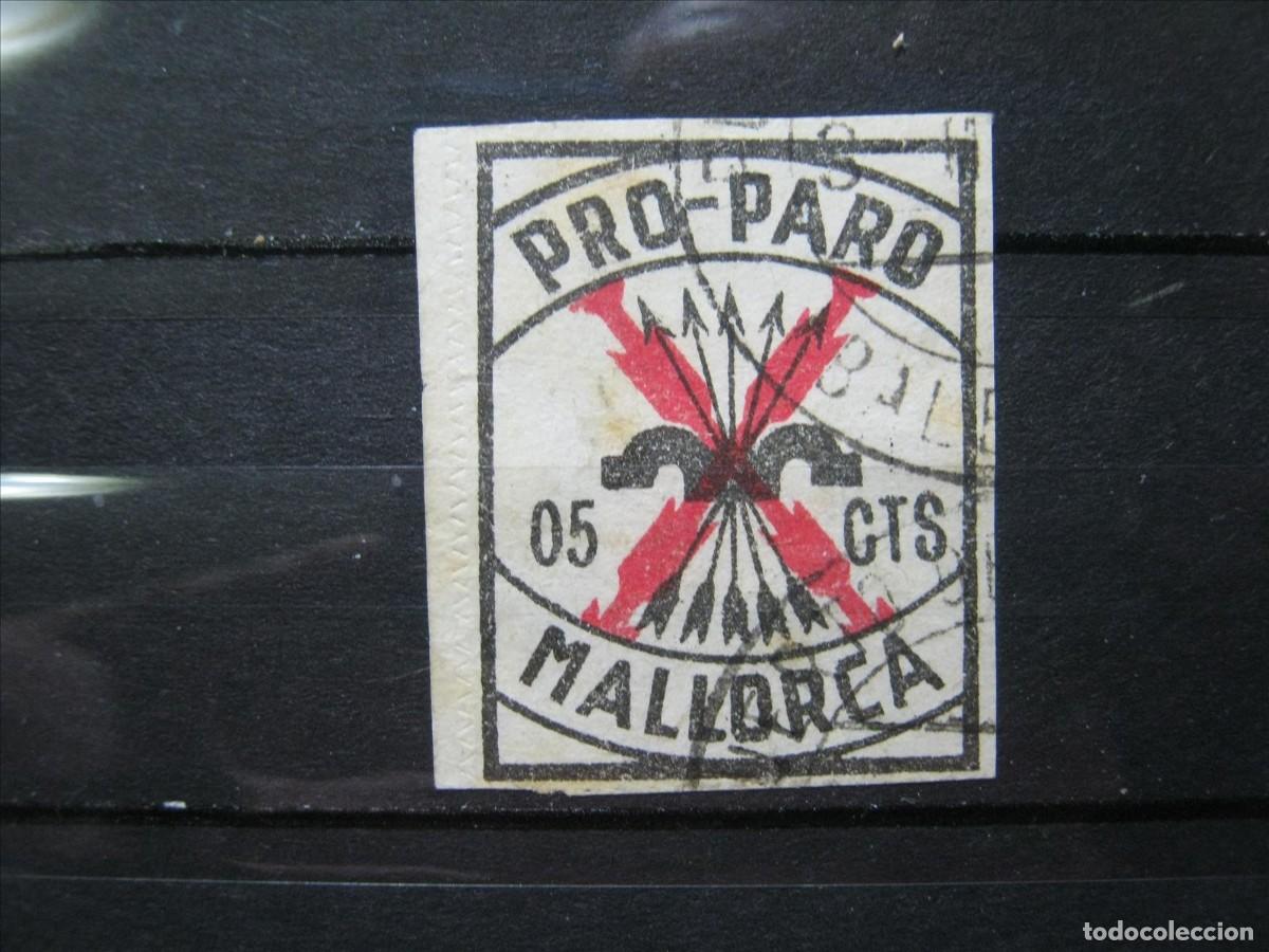 Sellos: MALLORCA PRO-PARO DENTADO ZIG-ZAG USADO BIEN. - Foto 1