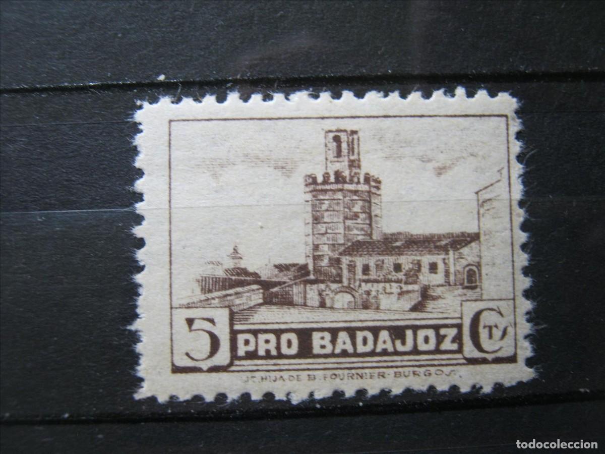 Sellos: PRO BADAJOZ 5 CTS. MH* LUJO. - Foto 1