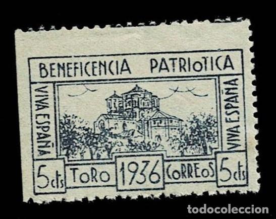 Stamps: 0520 Guerra Civil TORO Fesofi n&ordm; 1 Sin fijasellos VER