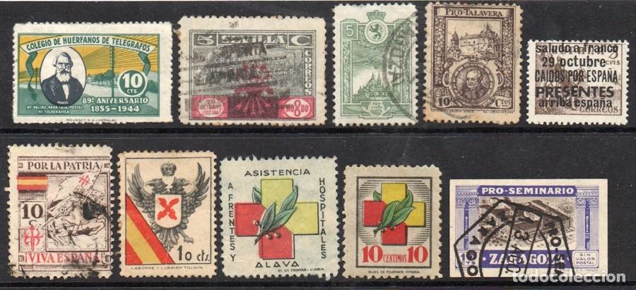 Sellos: SB007# Lote de Vi&ntilde;etas - Foto 1
