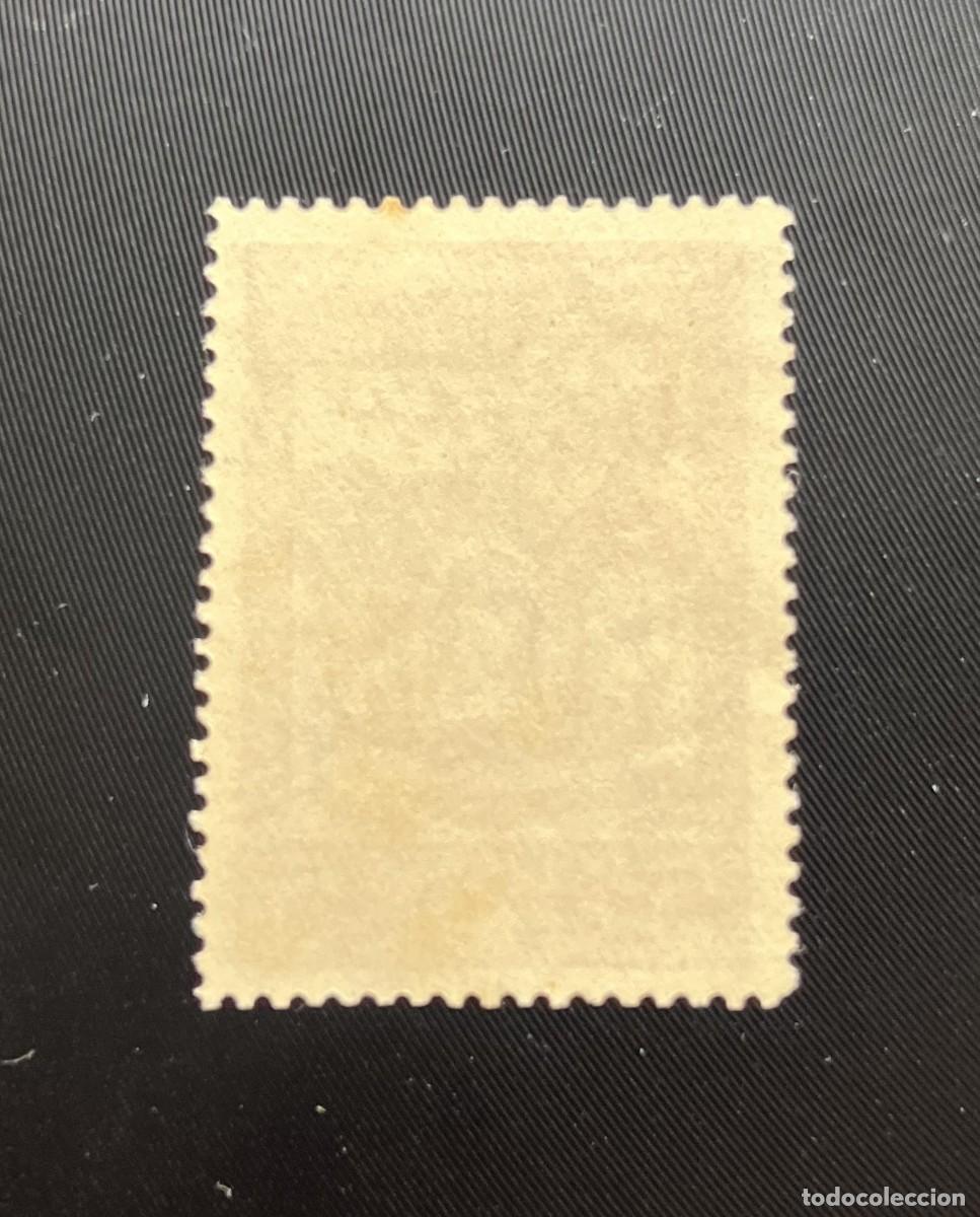 Sellos: VINEBRE- 5 CTS,- CARMIN- DENTADA- - Foto 2