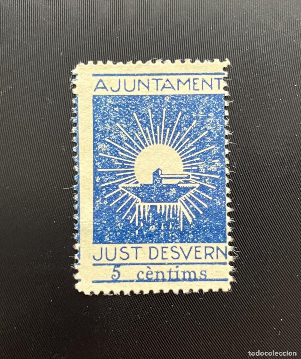 Sellos: AYUNTAMENT SANT JUST DESVERN 5CENT - Foto 1