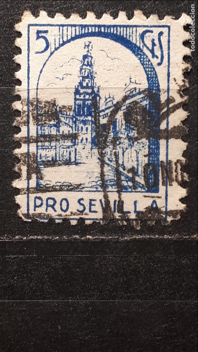 Sellos: LOCAL. &deg;. 1940 PRO-SEVILLA - Foto 1
