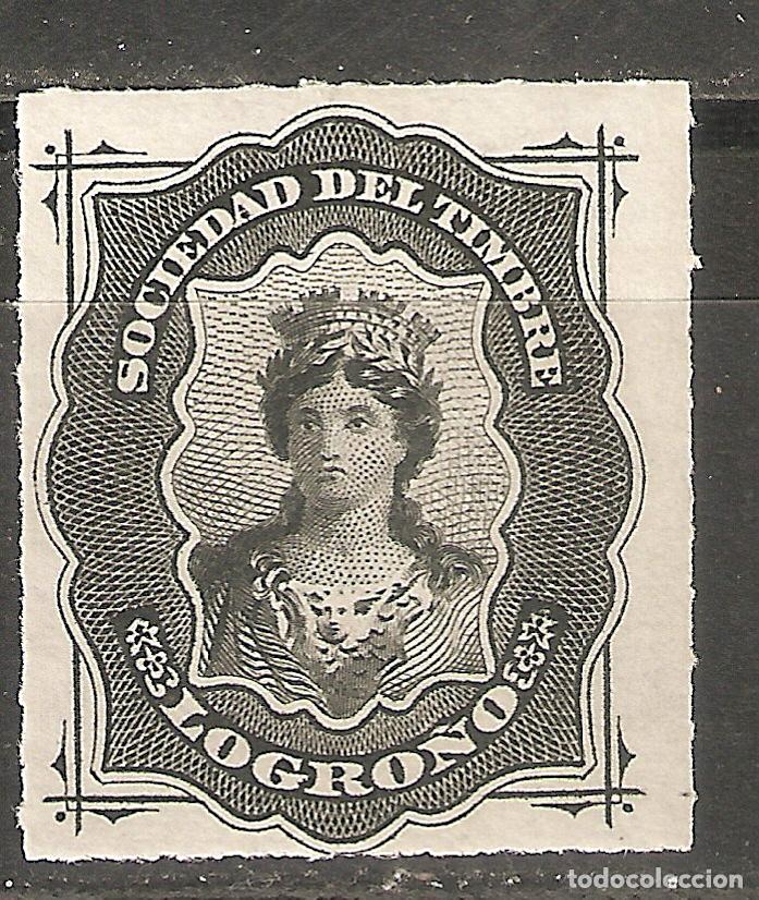 Sellos: SOCIEDAD DEL TIMBRE LOGRO&Ntilde;O NUEVO - Foto 1