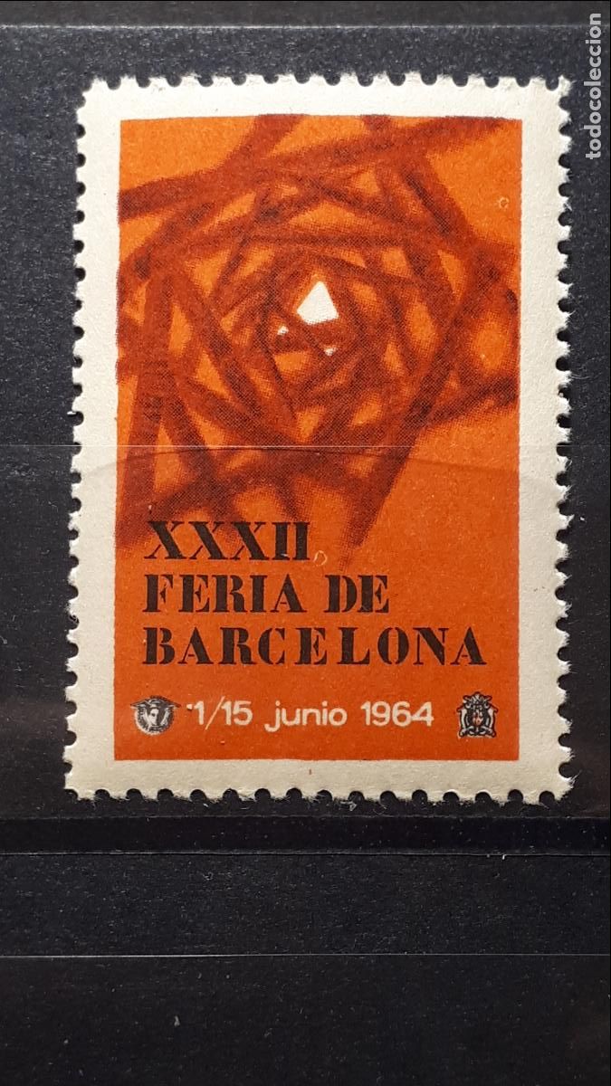 Sellos: BARCELONA. VI&Ntilde;ETA. **. 1964. - Foto 1