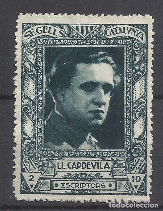 Sellos: SEGELLS CATALUNYA CAPDEVILA ESCRIPTORS nuevo(*) - Foto 1
