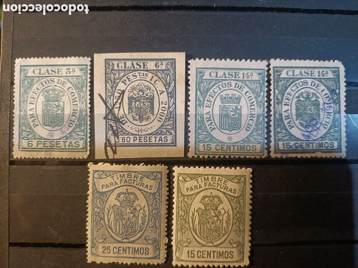 Sellos: Para efectos de comercio y timbre facturas - Foto 1