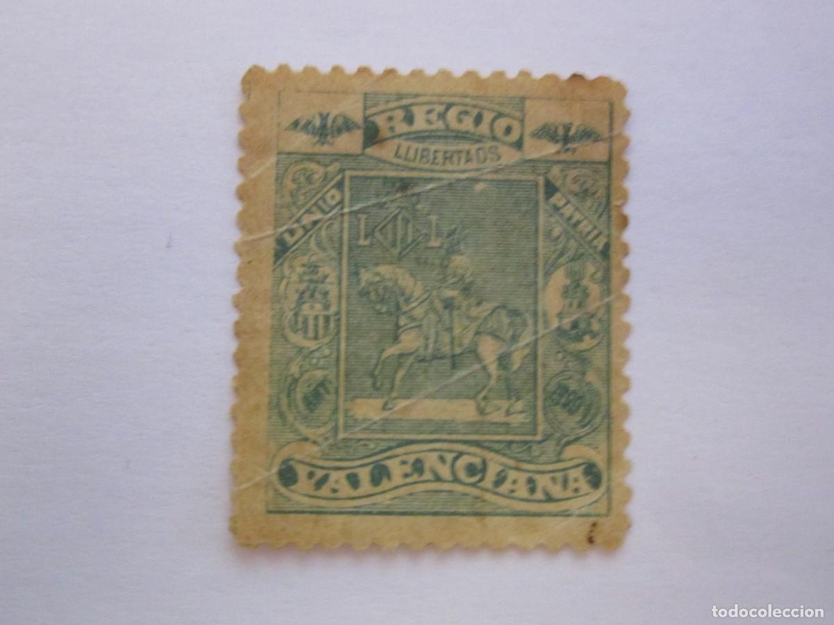 Briefmarken: SELLO BENEFICO UNIO,LLIBERTADS,Y PATRIA VALENCIANA S/C