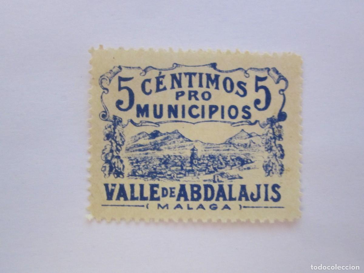 Briefmarken: SELLO BENEFICOS PRO MUNICIPIOD VALLE DE ABDALAJIS (MALAGA) S/C