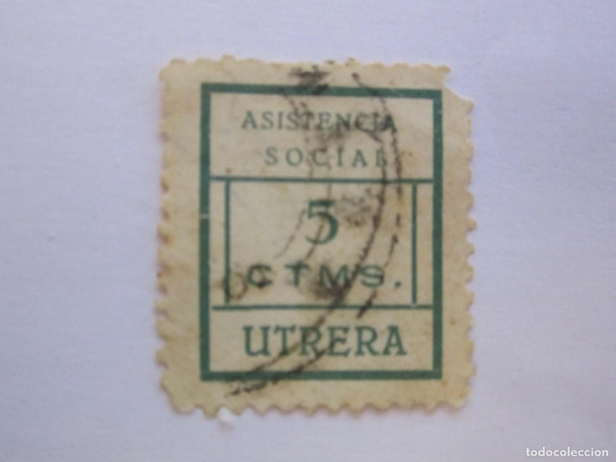Briefmarken: SELLO BENEFICOS ASISTENCIA SOCIAL UTRERA