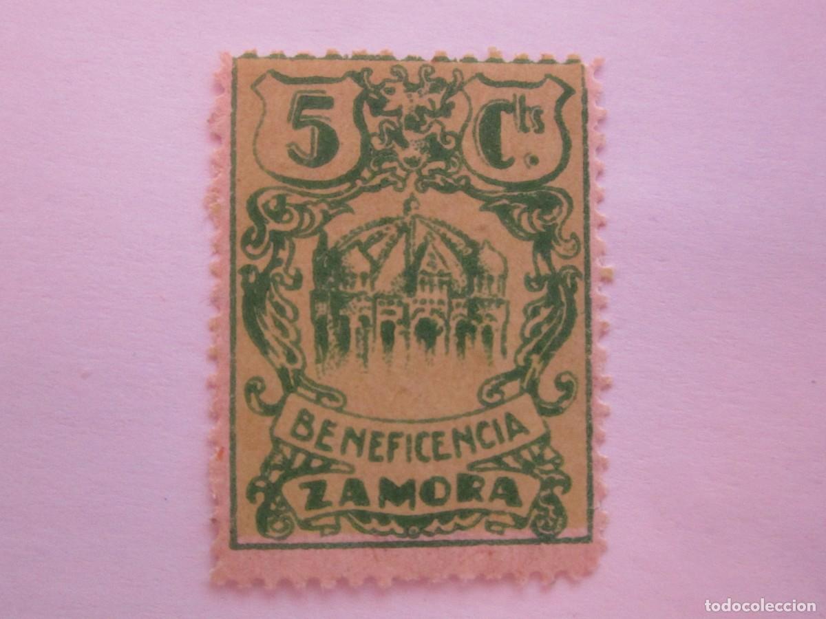 Briefmarken: SELLO BENEFICO CARIDAD DE ZAMORA S/C