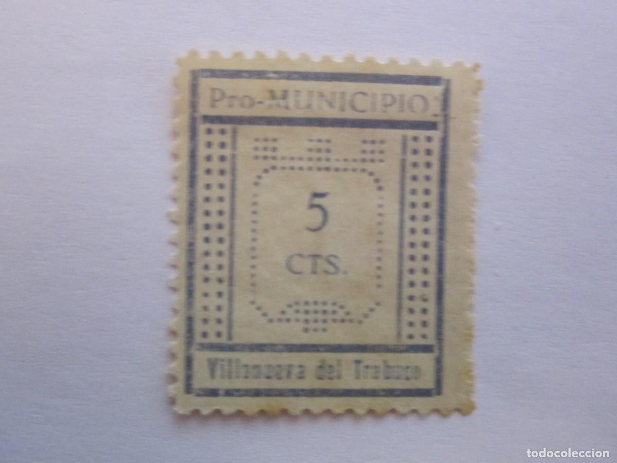 Briefmarken: SELLO BENEFICO PRO MUNICIPIO VILLANUEVA DEL TRABUCO S/C