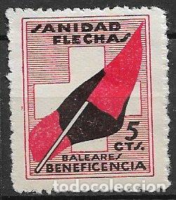 Timbres: Sellos locales Guerra Civil. Baleares, FESOFI n&ordm; 2 *