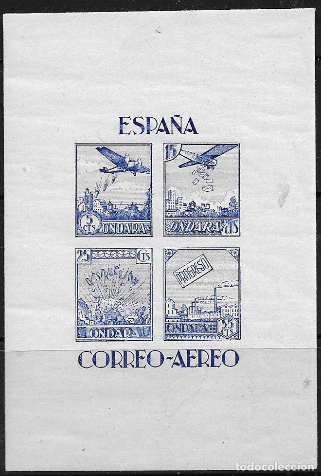 Timbres: Guerra Civil. Sellos Locales. Alicante, ONDARA. FESOFI N&ordm; 1s * *
