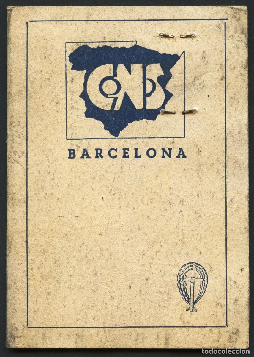 Selos: POSGUERRA, CARNET, VI&Ntilde;ETAS, CENTRAL NACIONAL SINDICALISTA, C.N.S., 1939, 1941