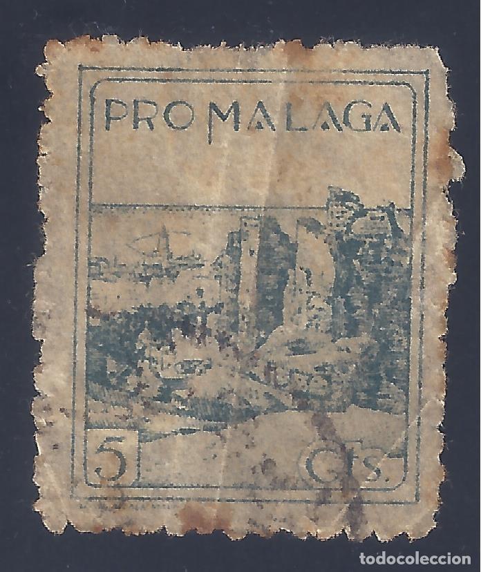 Sellos: PRO M&Aacute;LAGA 5 C&Eacute;NTIMOS. - Foto 1