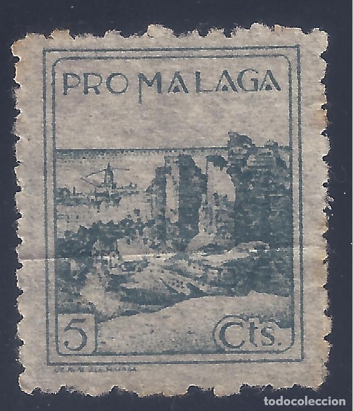Sellos: PRO M&Aacute;LAGA 5 C&Eacute;NTIMOS. - Foto 1