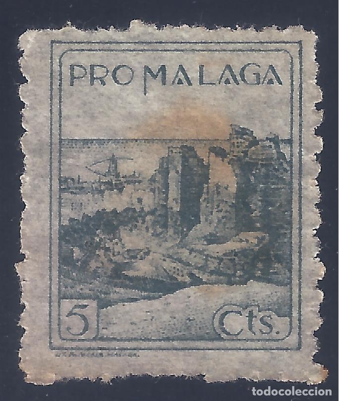 Sellos: PRO M&Aacute;LAGA 5 C&Eacute;NTIMOS. - Foto 1
