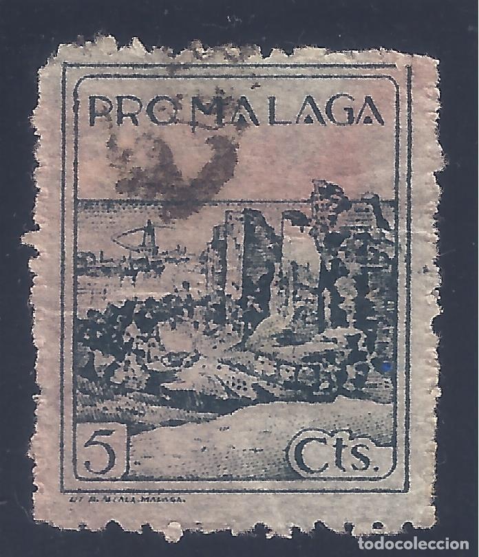 Sellos: PRO M&Aacute;LAGA 5 C&Eacute;NTIMOS. - Foto 1