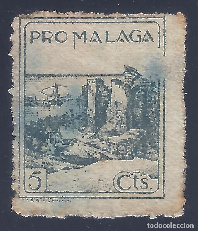 Sellos: PRO M&Aacute;LAGA 5 C&Eacute;NTIMOS. - Foto 1