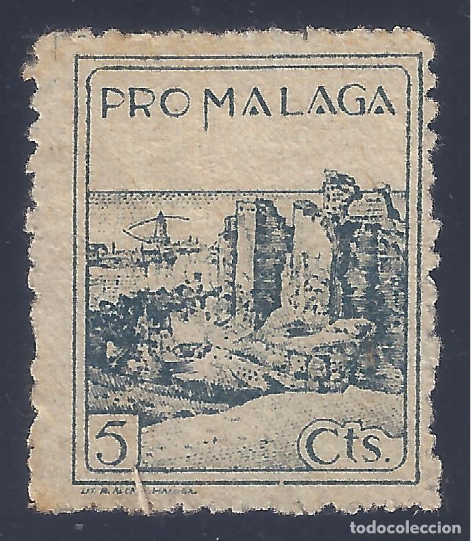 Sellos: PRO M&Aacute;LAGA 5 C&Eacute;NTIMOS. - Foto 1