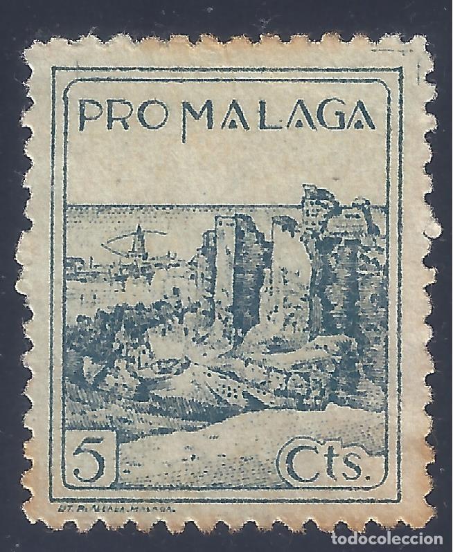 Sellos: PRO M&Aacute;LAGA 5 C&Eacute;NTIMOS. - Foto 1