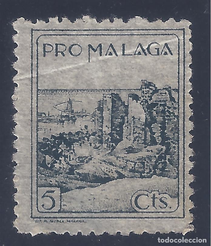 Sellos: PRO M&Aacute;LAGA 5 C&Eacute;NTIMOS. - Foto 1