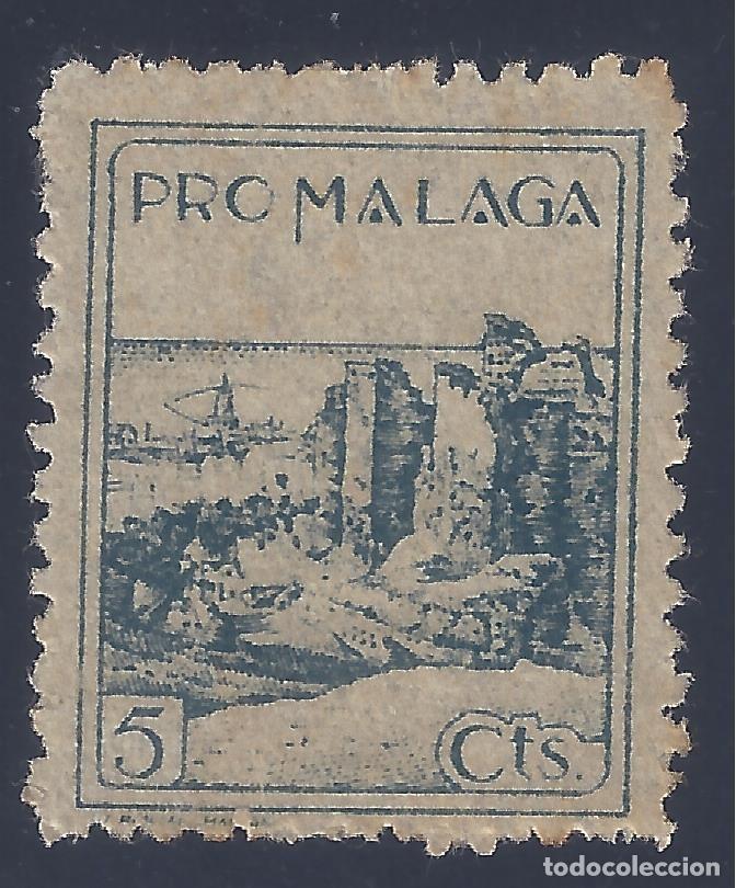 Sellos: PRO M&Aacute;LAGA 5 C&Eacute;NTIMOS. - Foto 1