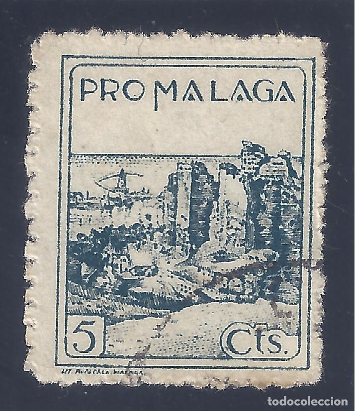 Sellos: PRO M&Aacute;LAGA 5 C&Eacute;NTIMOS. - Foto 1