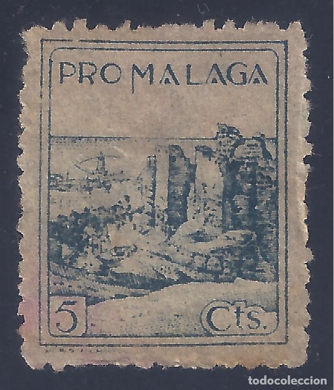 Sellos: PRO M&Aacute;LAGA 5 C&Eacute;NTIMOS. - Foto 1
